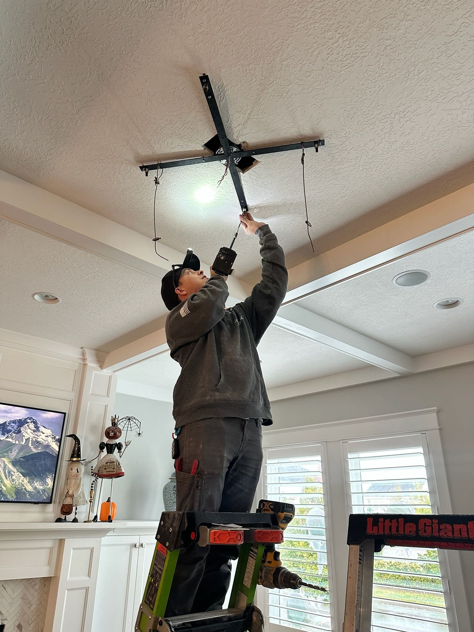 Custom Light Fixture Installation in Daybreak