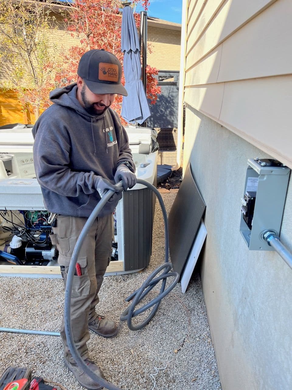 Project Safe and Efficient Hot Tub Wiring in Cottonwood Heights image