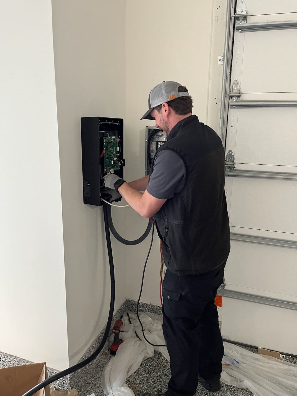 Installing an EV Super Charger in Utah County