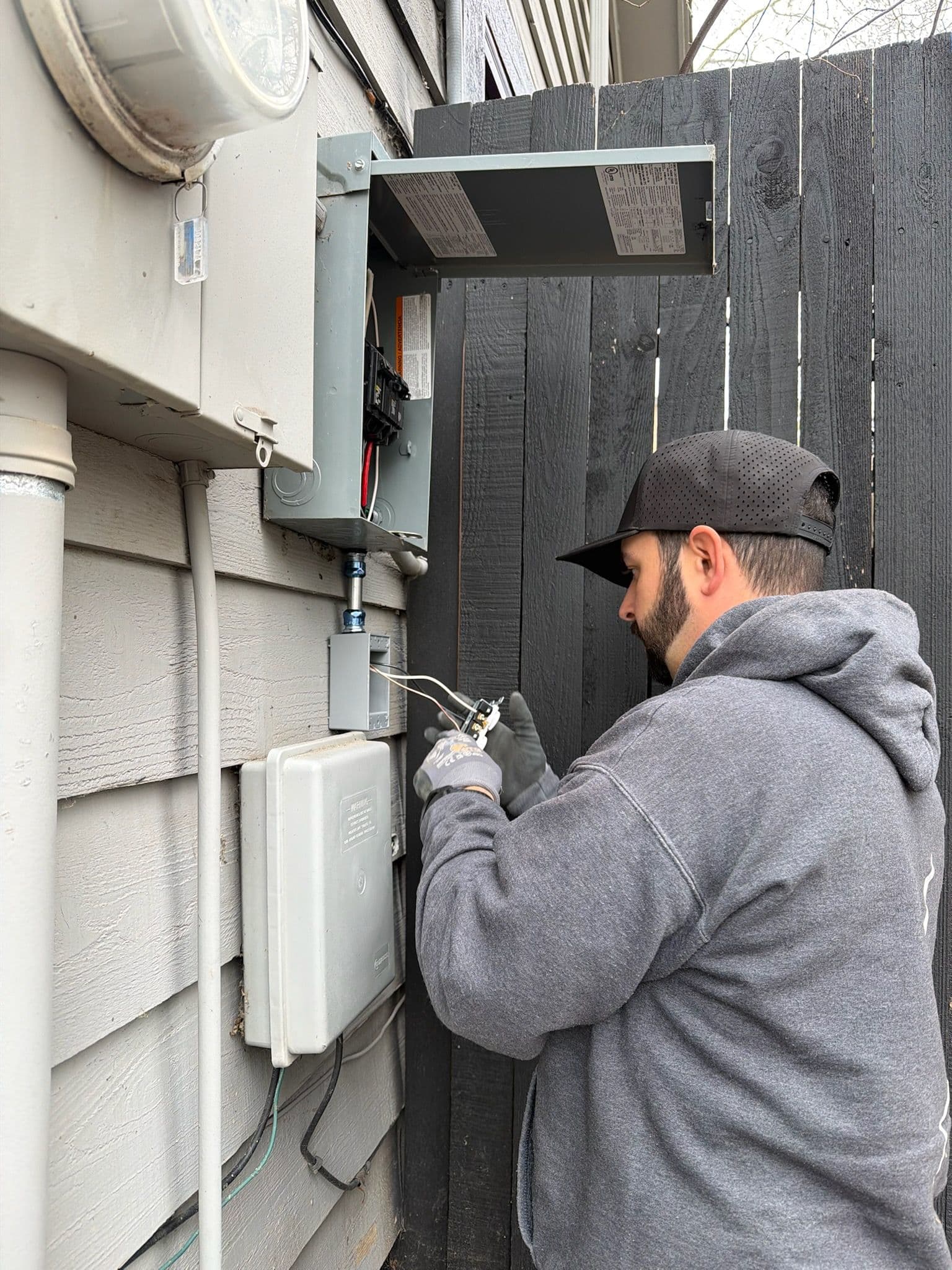 Outdoor Receptacle Installation in Park City image