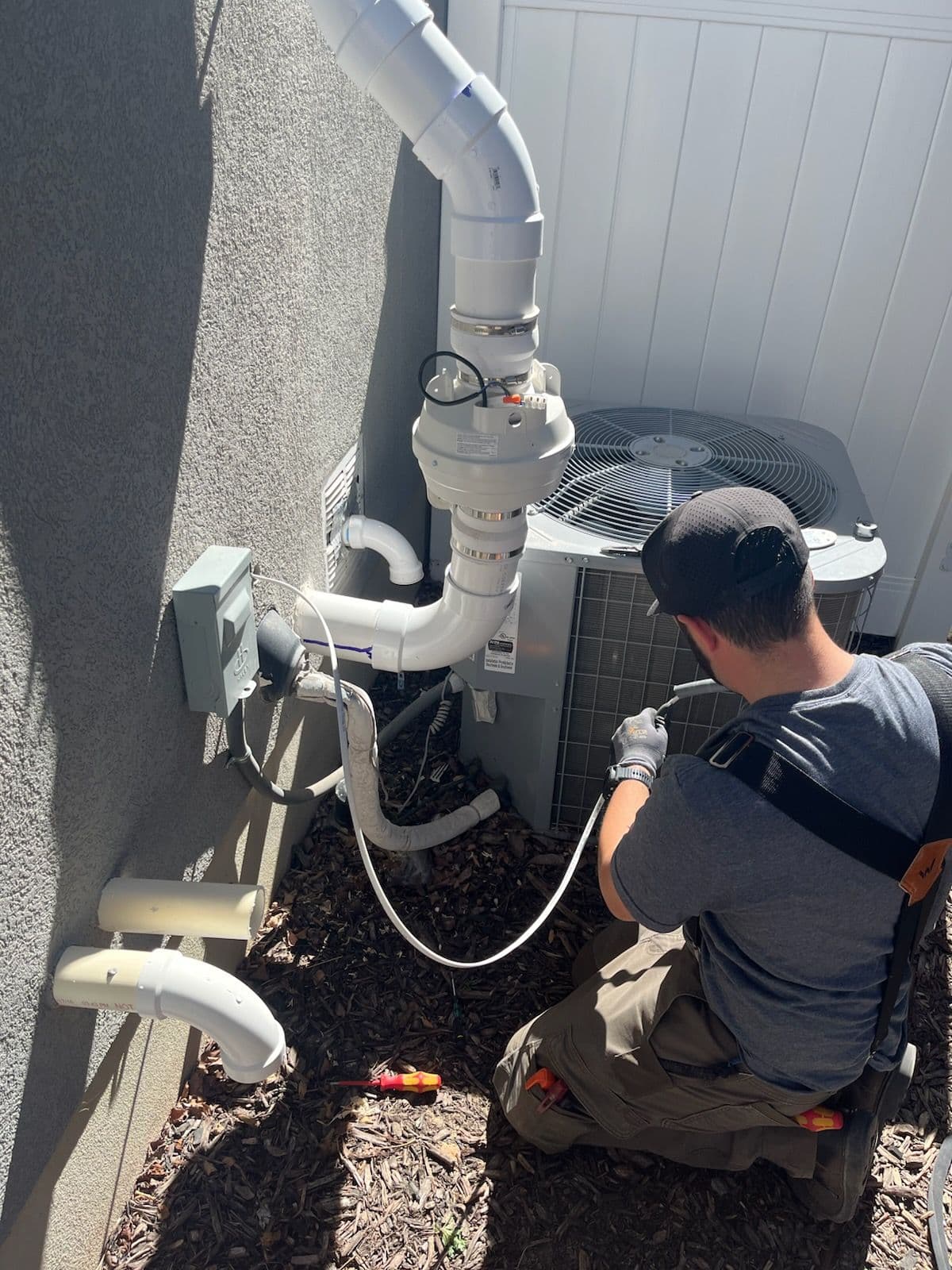 Project Securing Your Home with Radon System Power Installation image