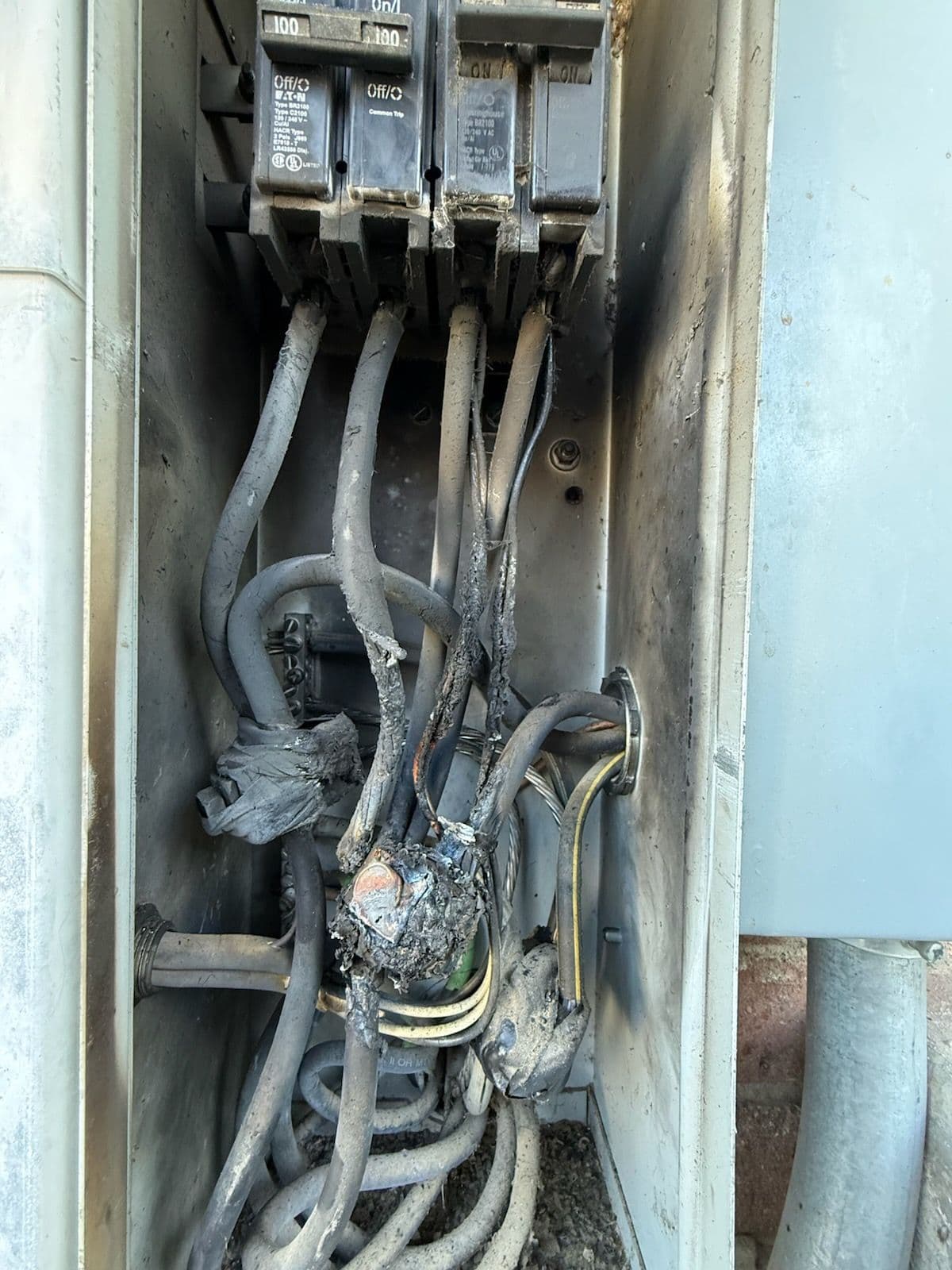 Gallery photos for Burnt Panel Repair in South Jordan - A Serious Safety Issue Fixed: Image #1