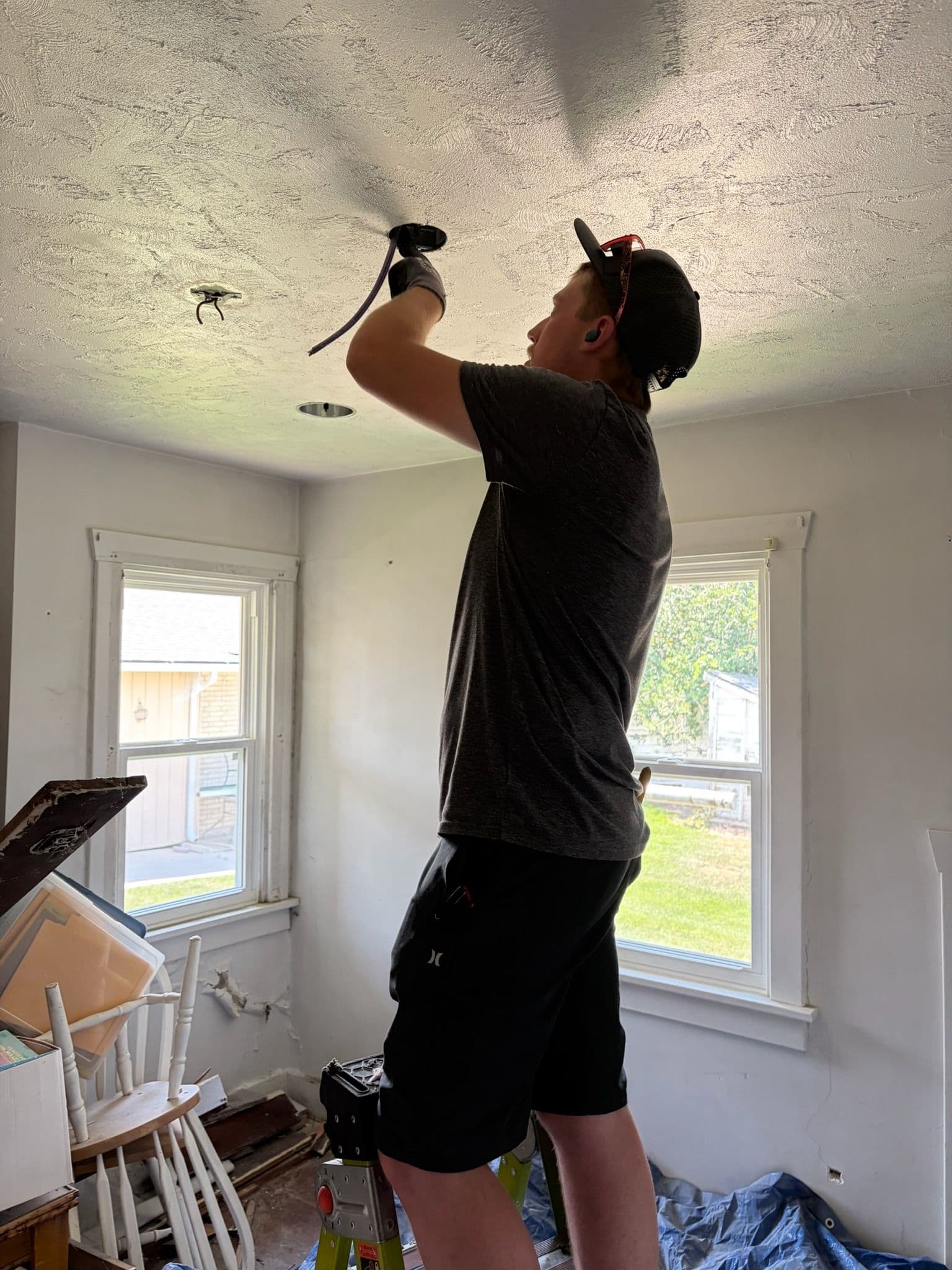 Ceiling Fan Box Install Done Right in West Jordan image