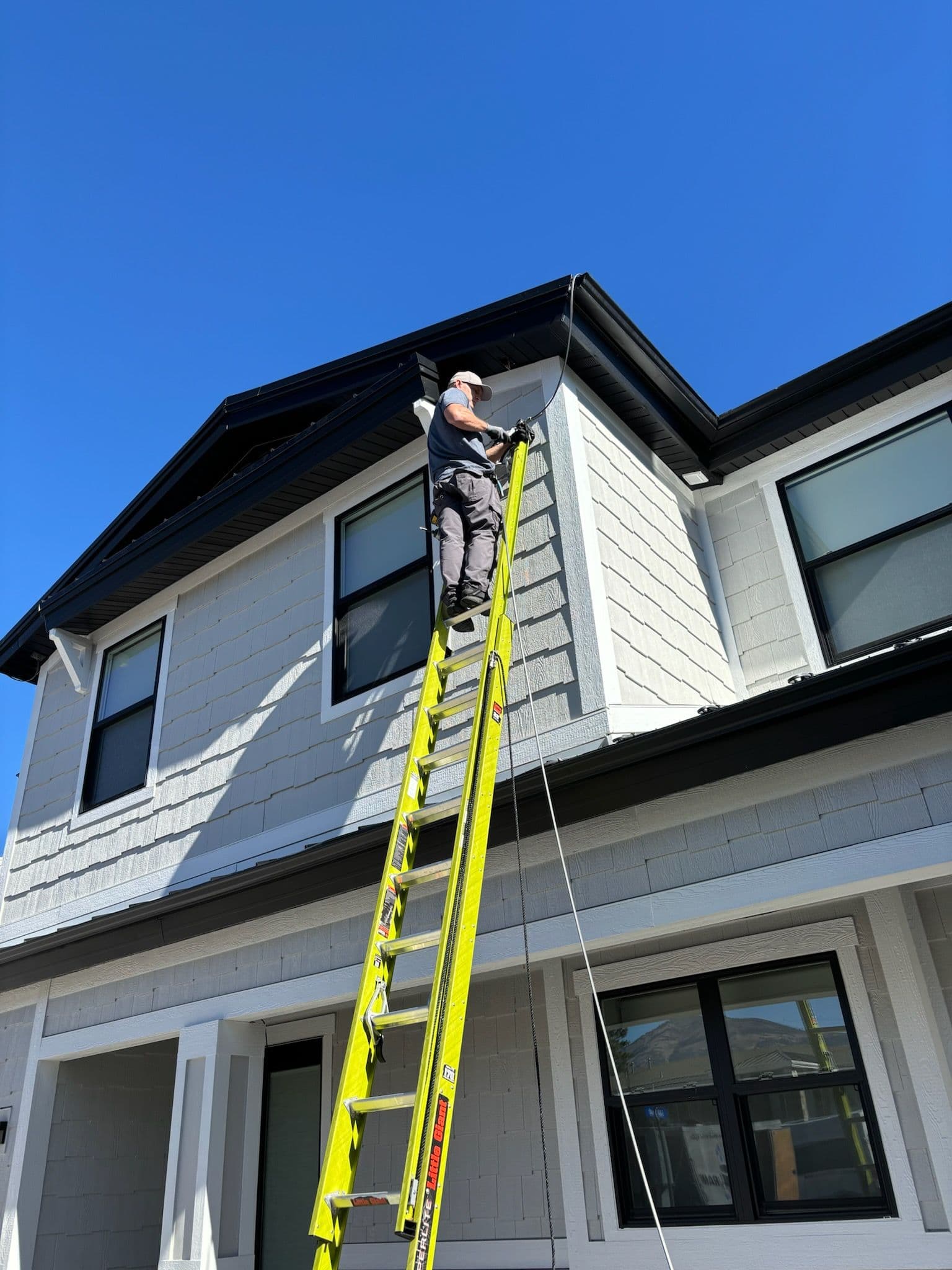 Heat Cable Installation at Bear Lake Property