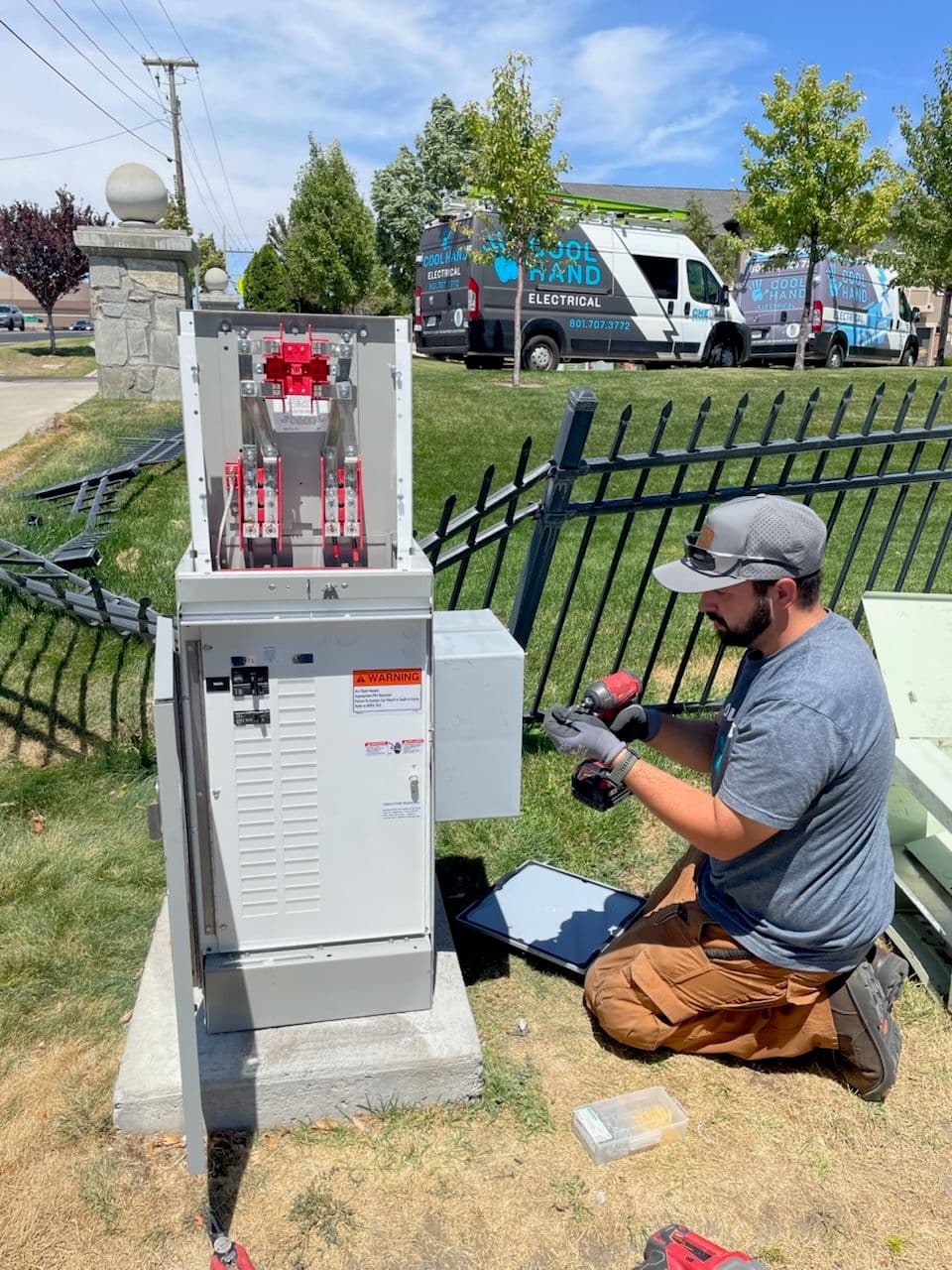 Expert Installation of Power Box Pedestals