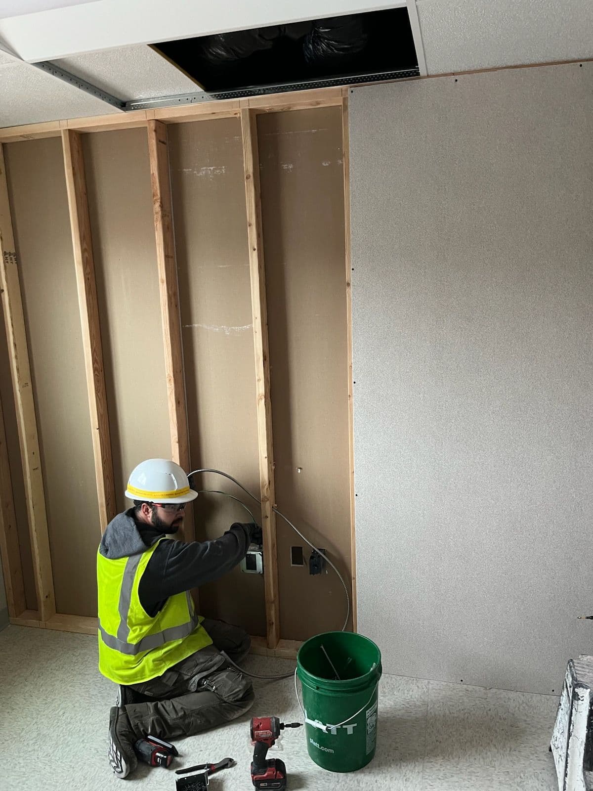 Running Wiring for Walmart Trailer in Grantsville image